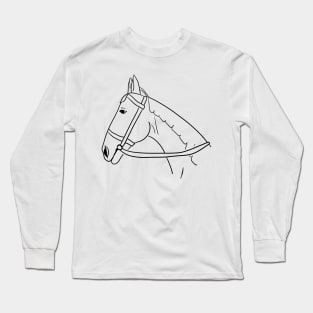 Horse head Long Sleeve T-Shirt